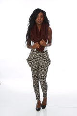Tribal Drape Pants