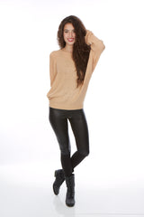 V-Neck Oversized Sweater