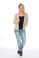 Polka Dot Blazer