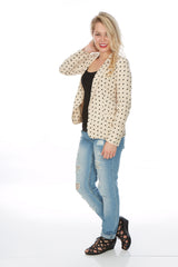 Polka Dot Blazer