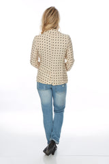 Polka Dot Blazer