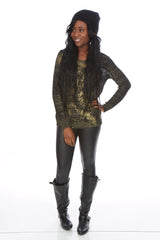 Metallic Sweater