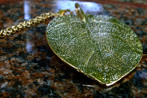 Leaf Shaped Necklace