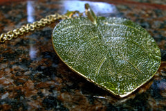 Leaf Shaped Necklace