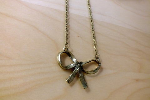Enchanted Bow Necklace
