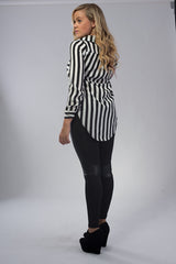 Black and white Print Shirt